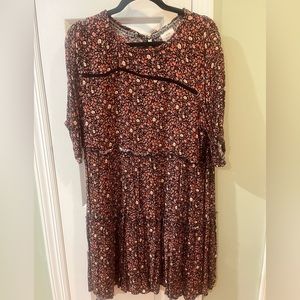 Cute short dress for fall